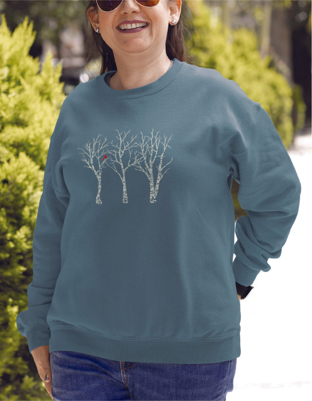 Woodland Cardinal Ladies Crew