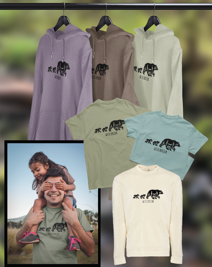 Wisconsin Bears Unisex Tee