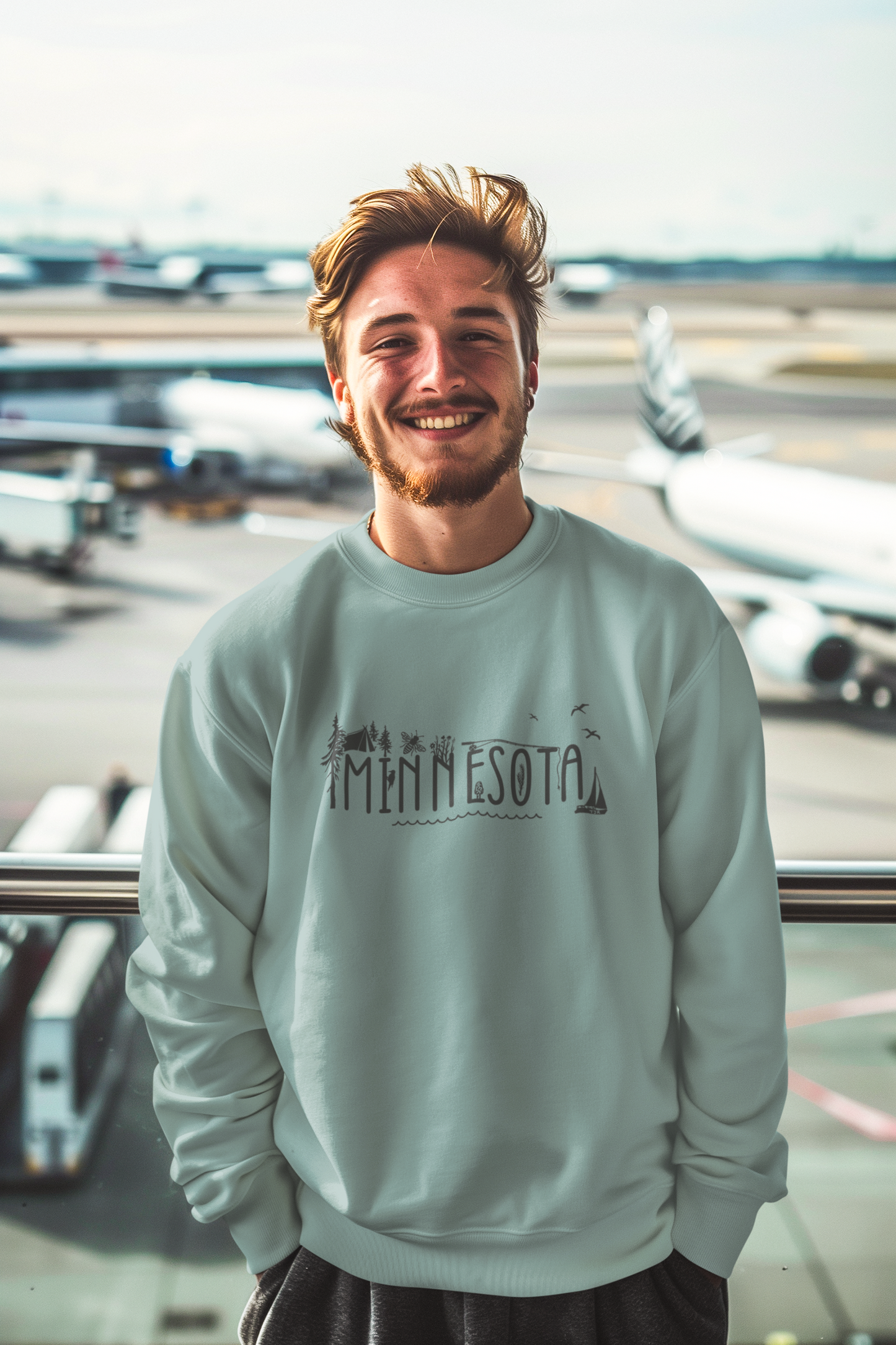 Essence of Minnesota Unisex Crew Fleece