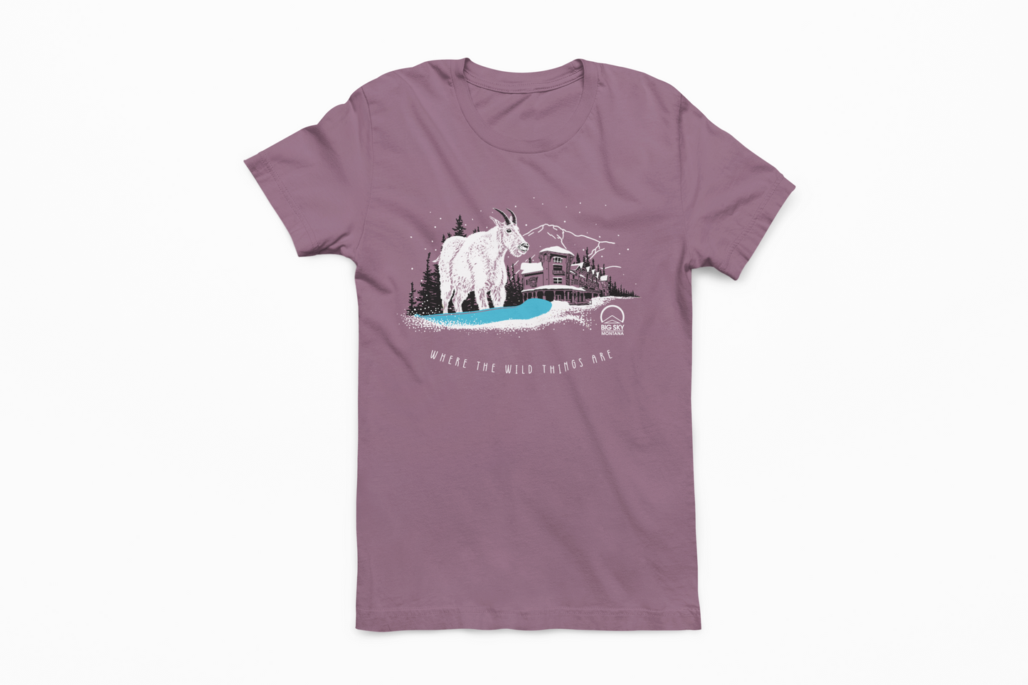 Big Sky Mountain Village Goat Unisex Tee