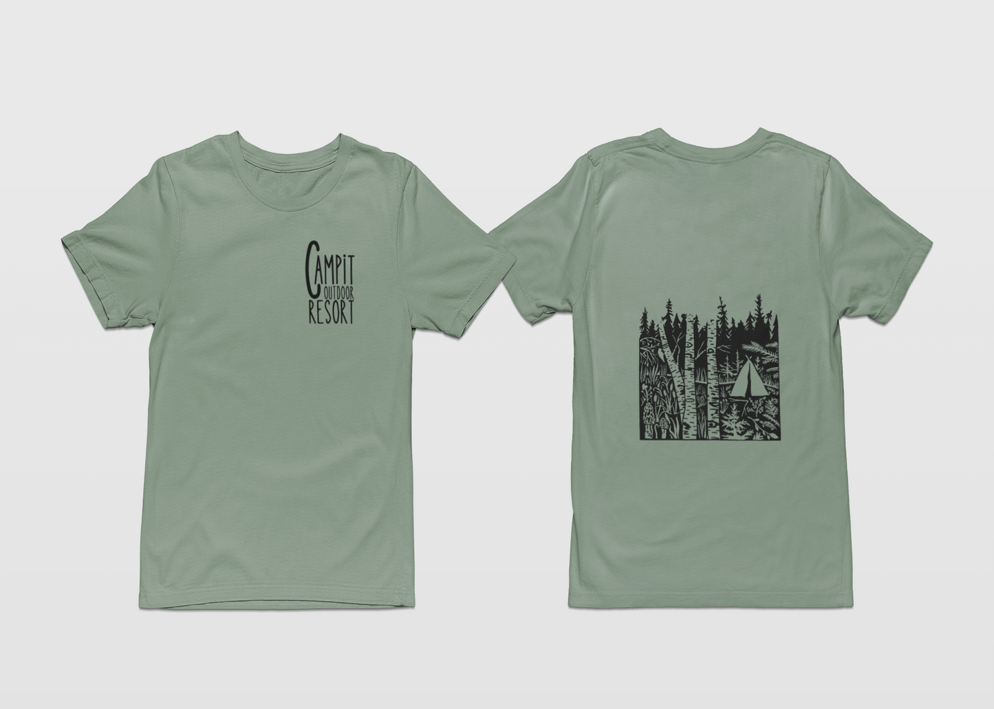 CAMPIT: My Happy Place Unisex Tee