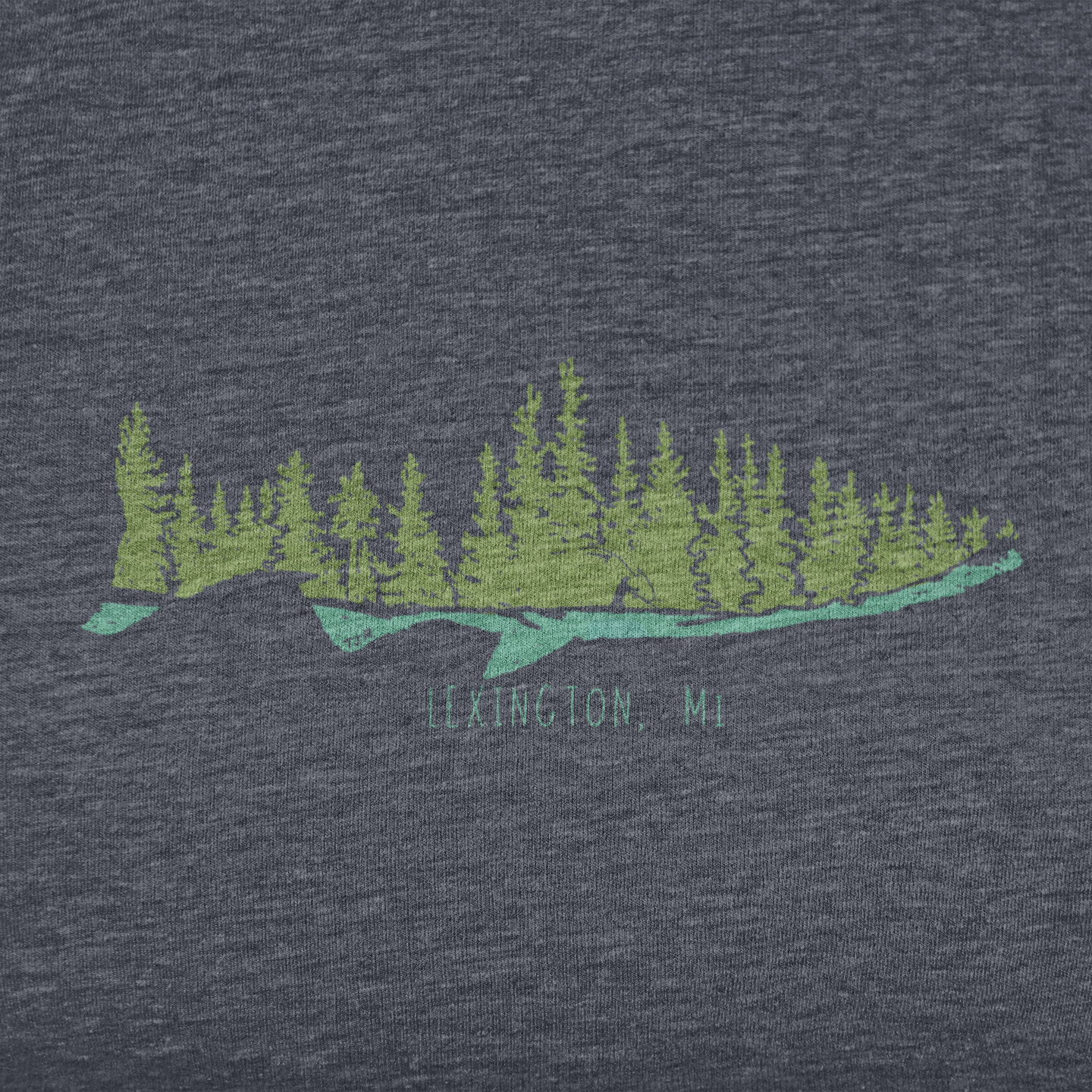Gold Metal Water: Lexington, Mi Unisex Tee