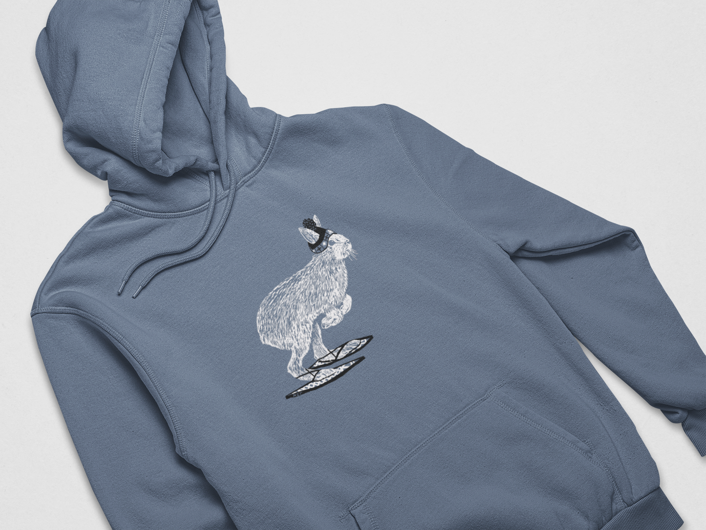 Snowshoe Hare Midweight Hoodie