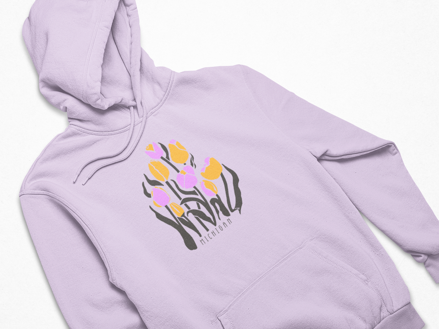 Michigan Tulips Unisex Hoodie