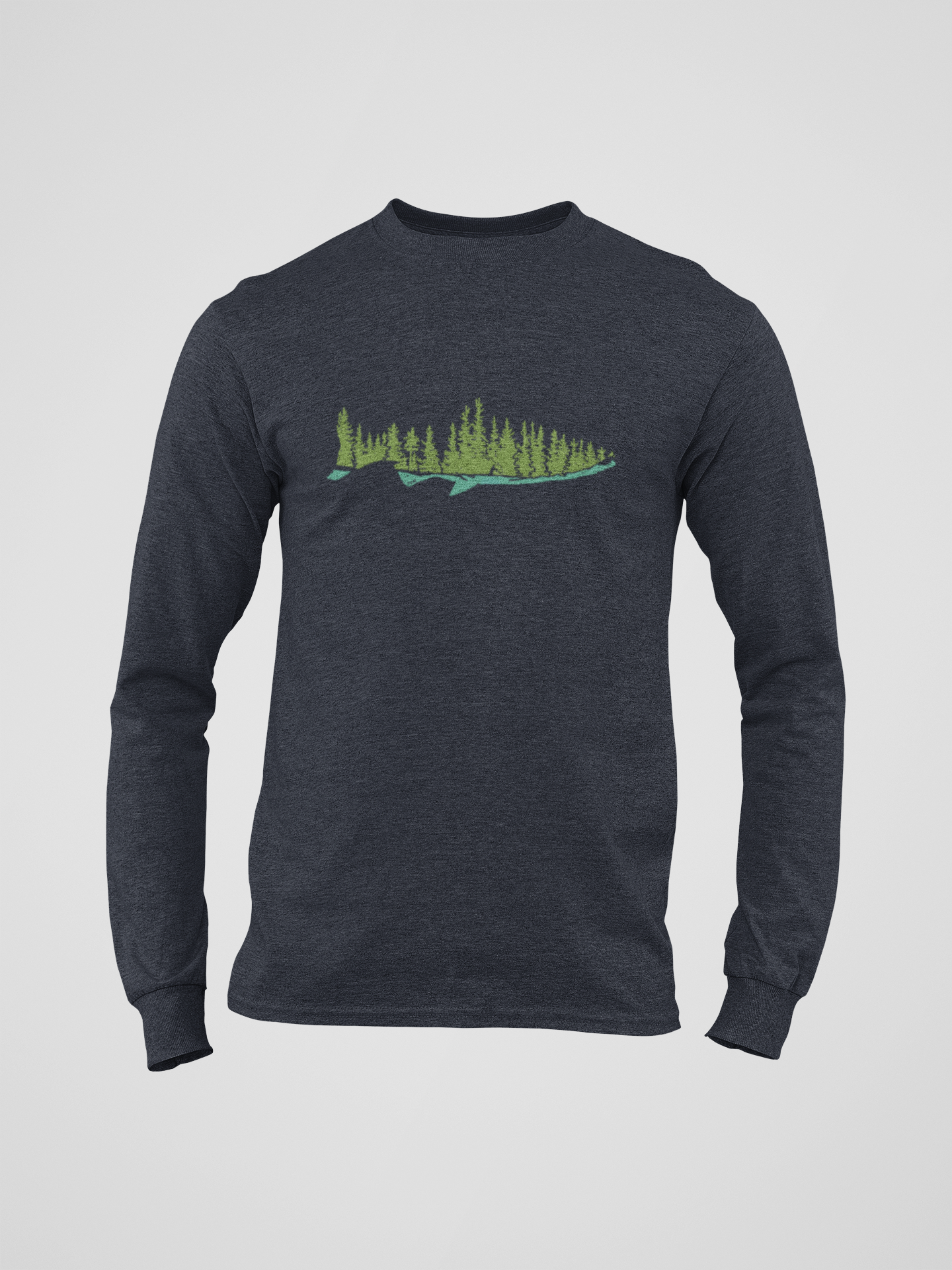 Gold Metal Water Unisex Long sleeve