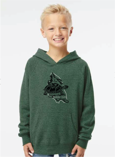 Mackinac Island Vintage Turtle Youth Hoodie