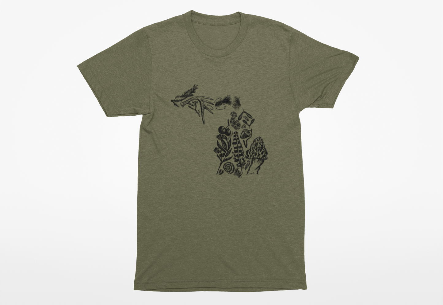Naturally Michigan Unisex Tee: Interlochen