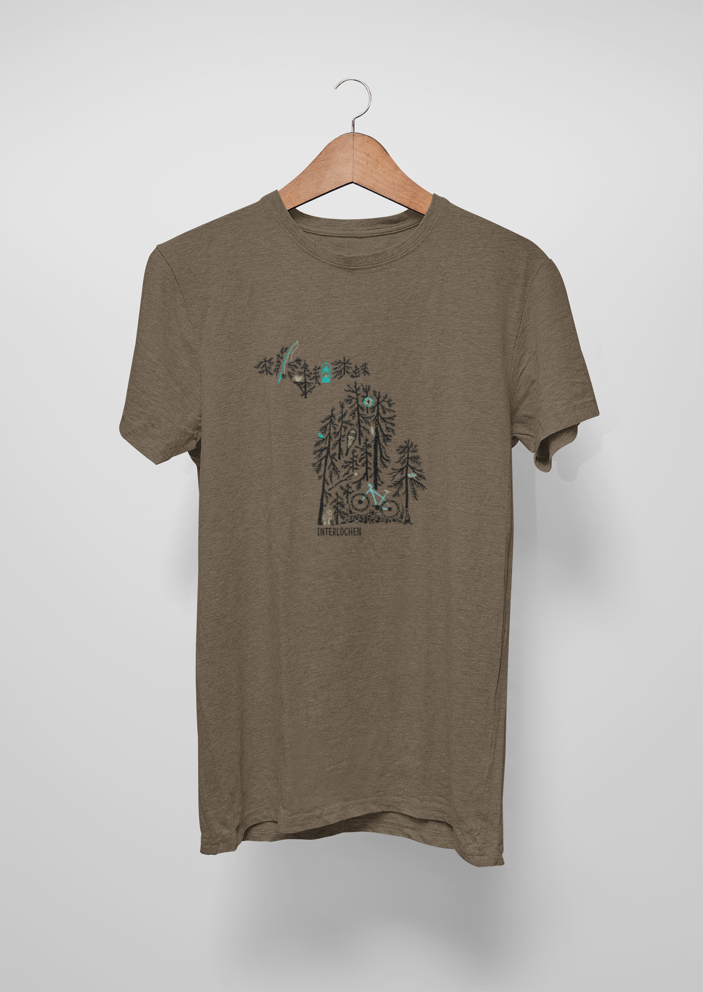 One with Nature Unisex Tee: Interlochen