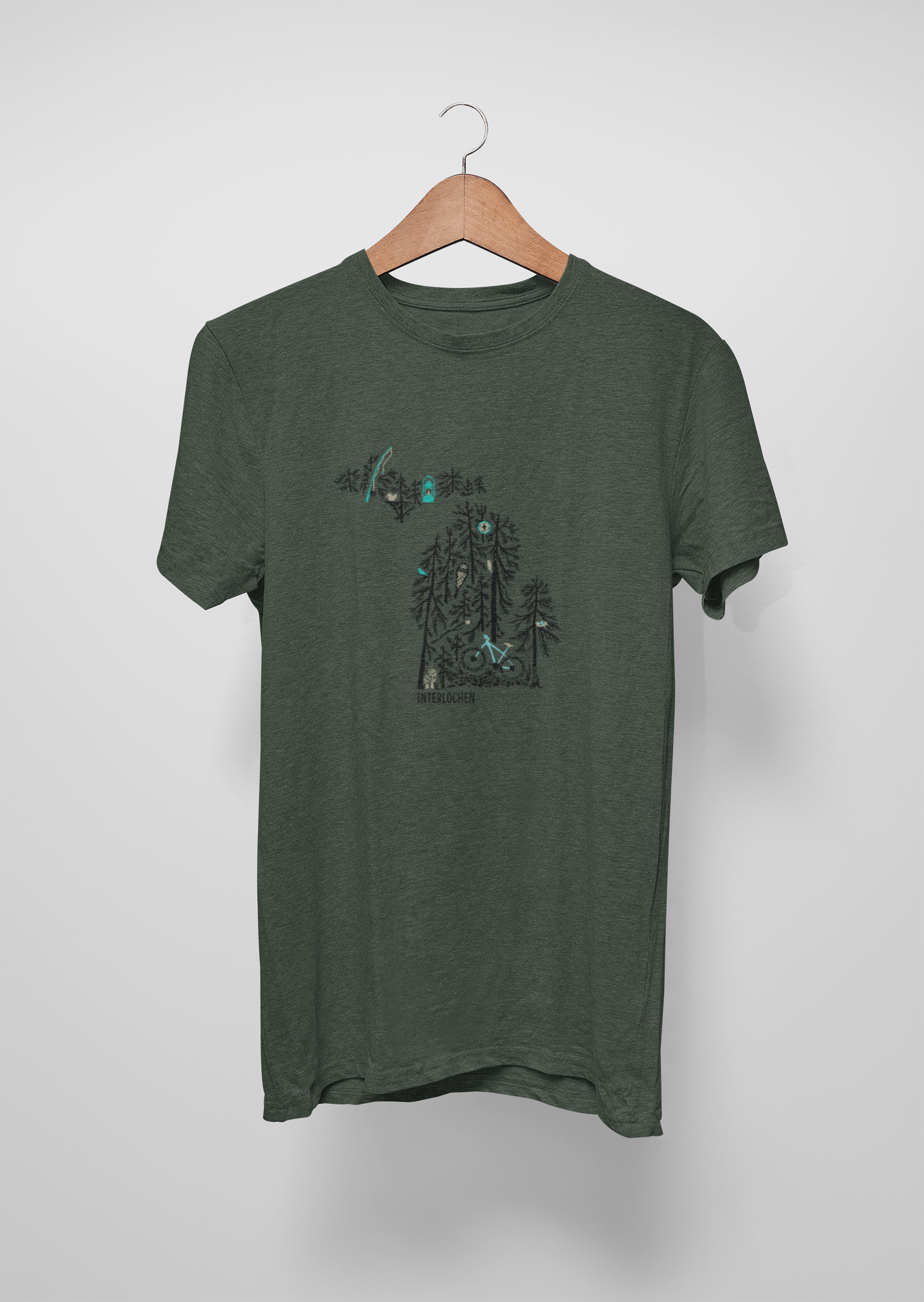 One with Nature Unisex Tee: Interlochen