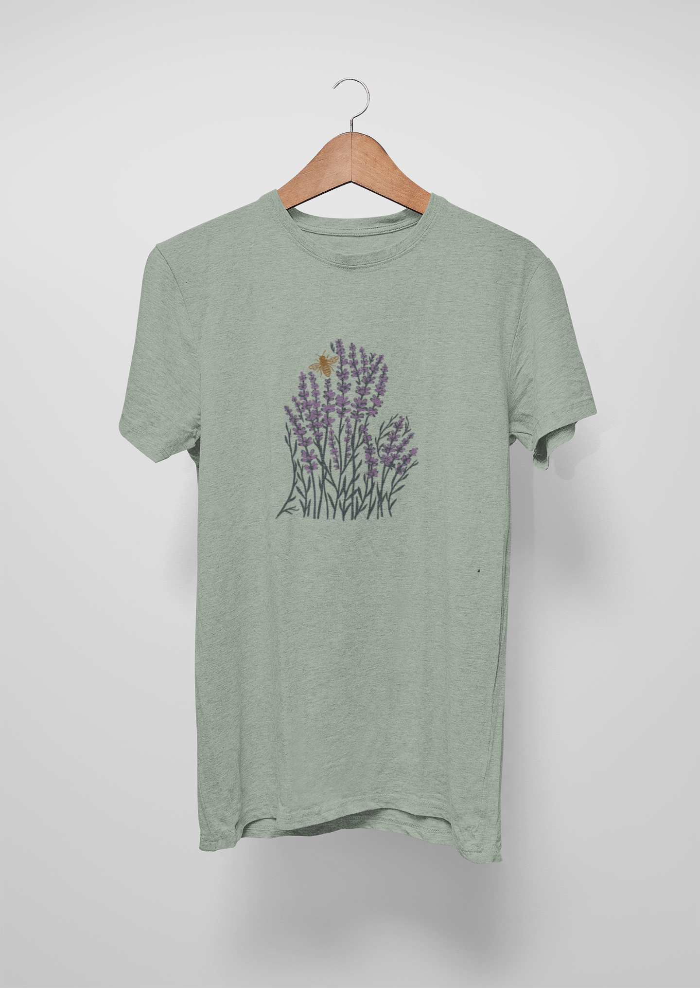 Michigan Lavender Field Unisex Tee