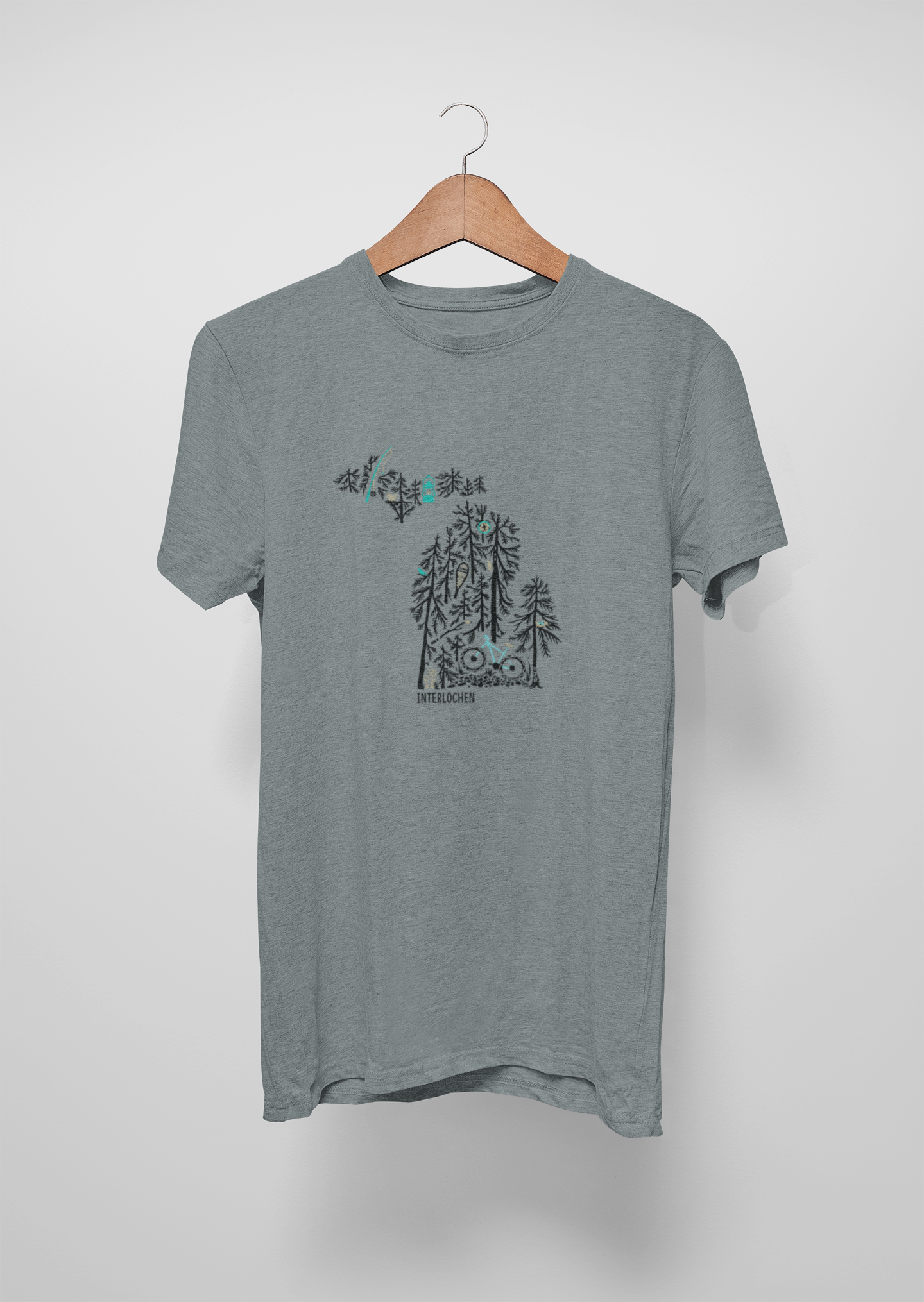 One with Nature Unisex Tee: Interlochen