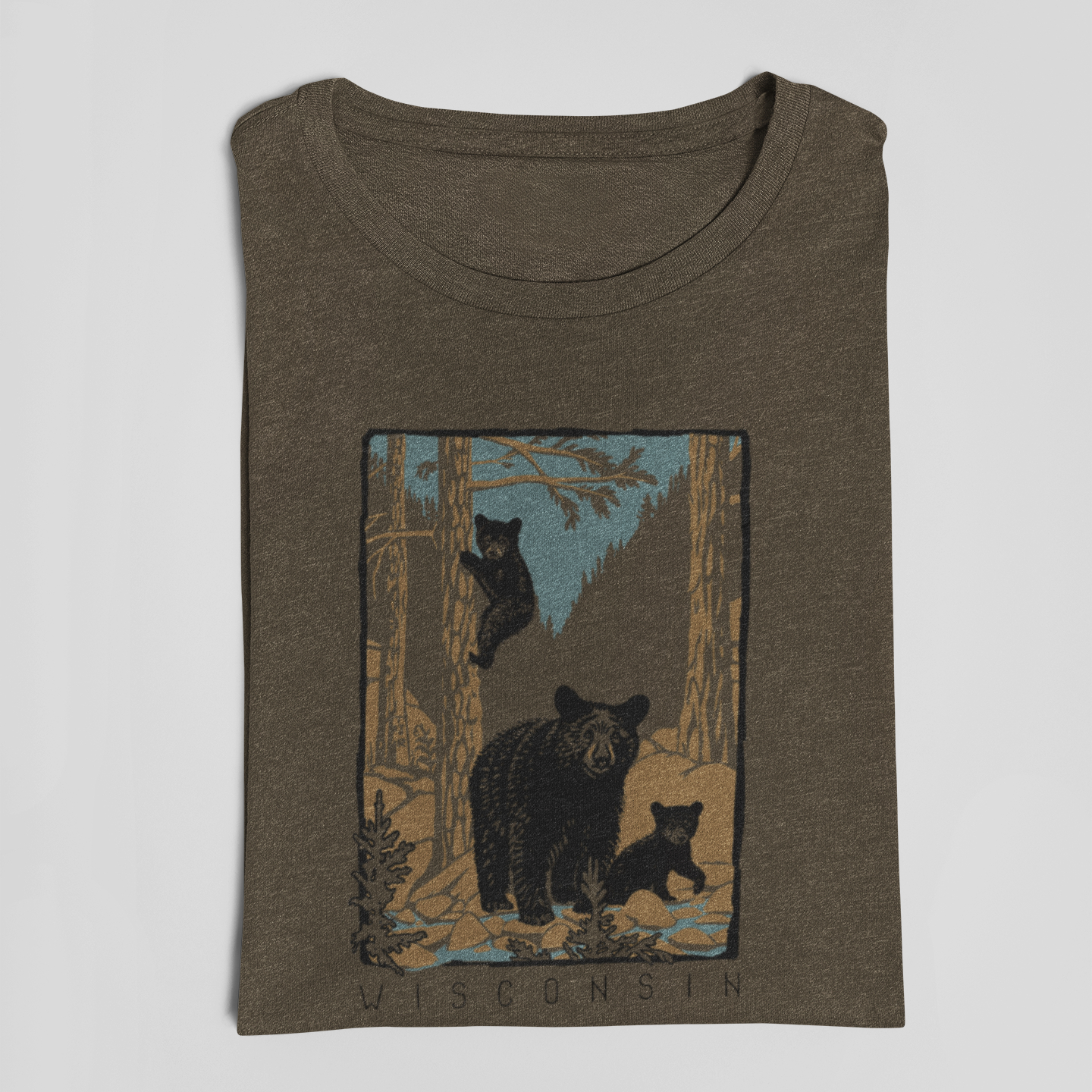 Bear Creek: Wisconsin Unisex Tee