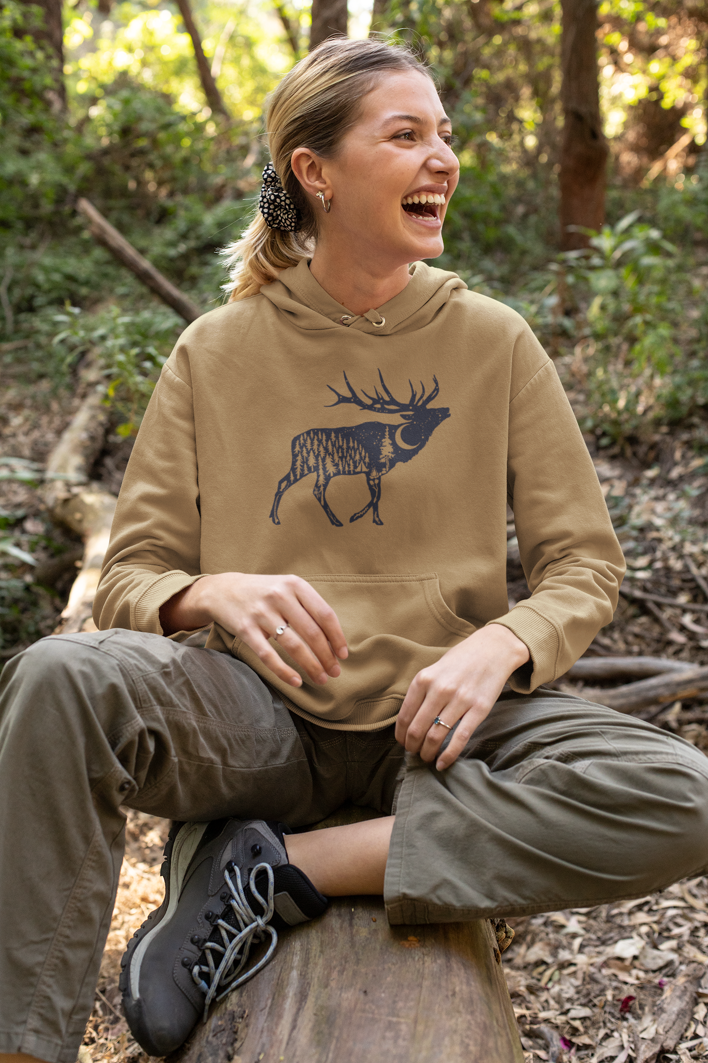 Midnight Bugle Midweight Hoodie