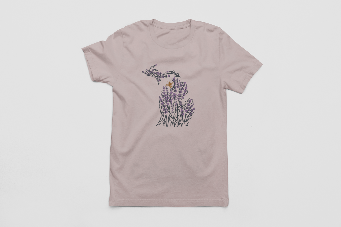 Michigan Lavender Fields Unisex Tee (cs of 25)