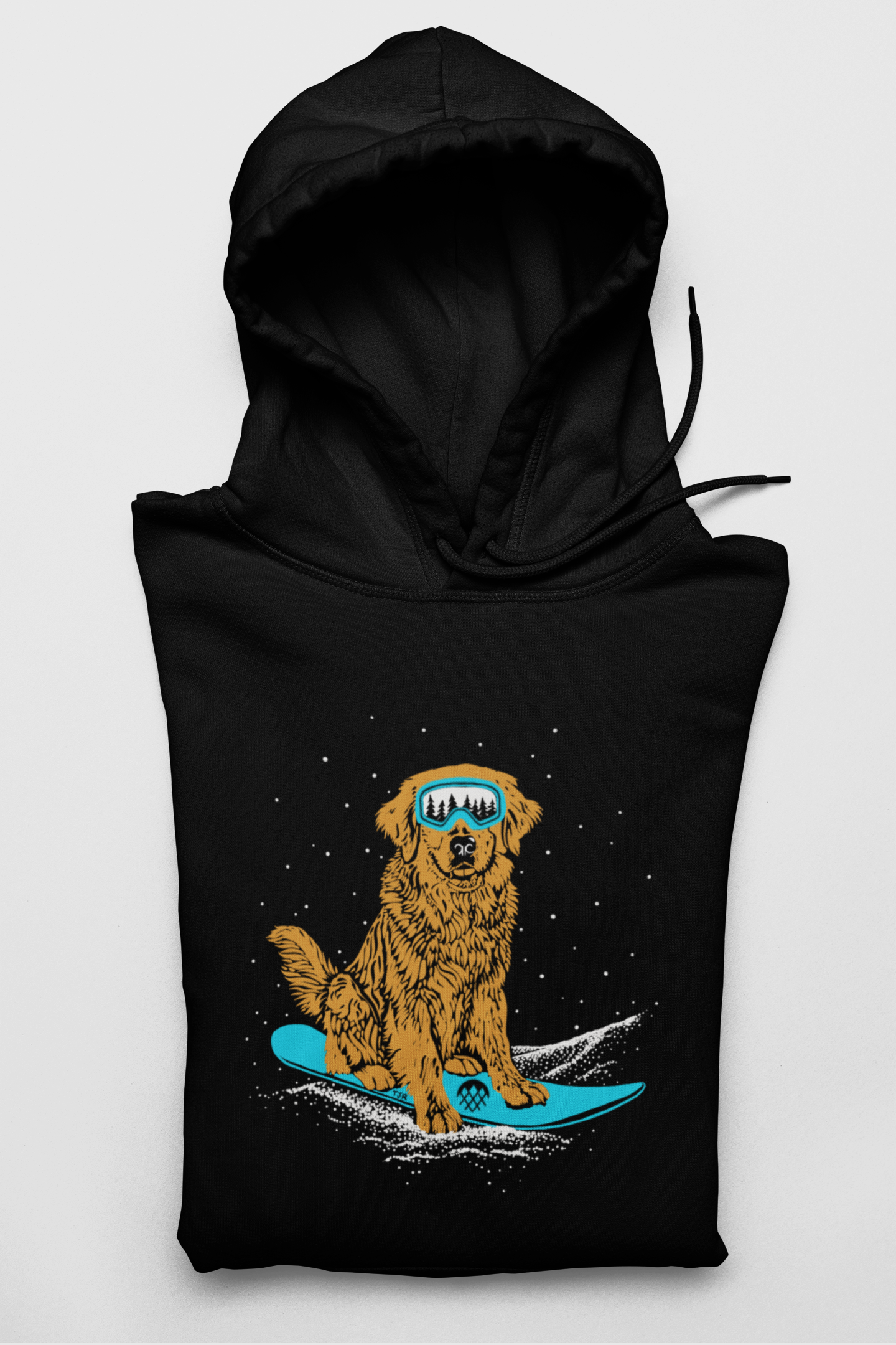 Crystal Mountain Blue Adult Hoodie