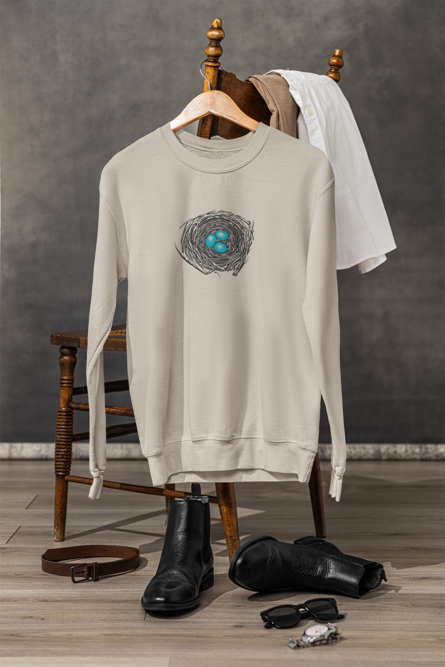 Bird's Eye View Midweight Fleece Pullover