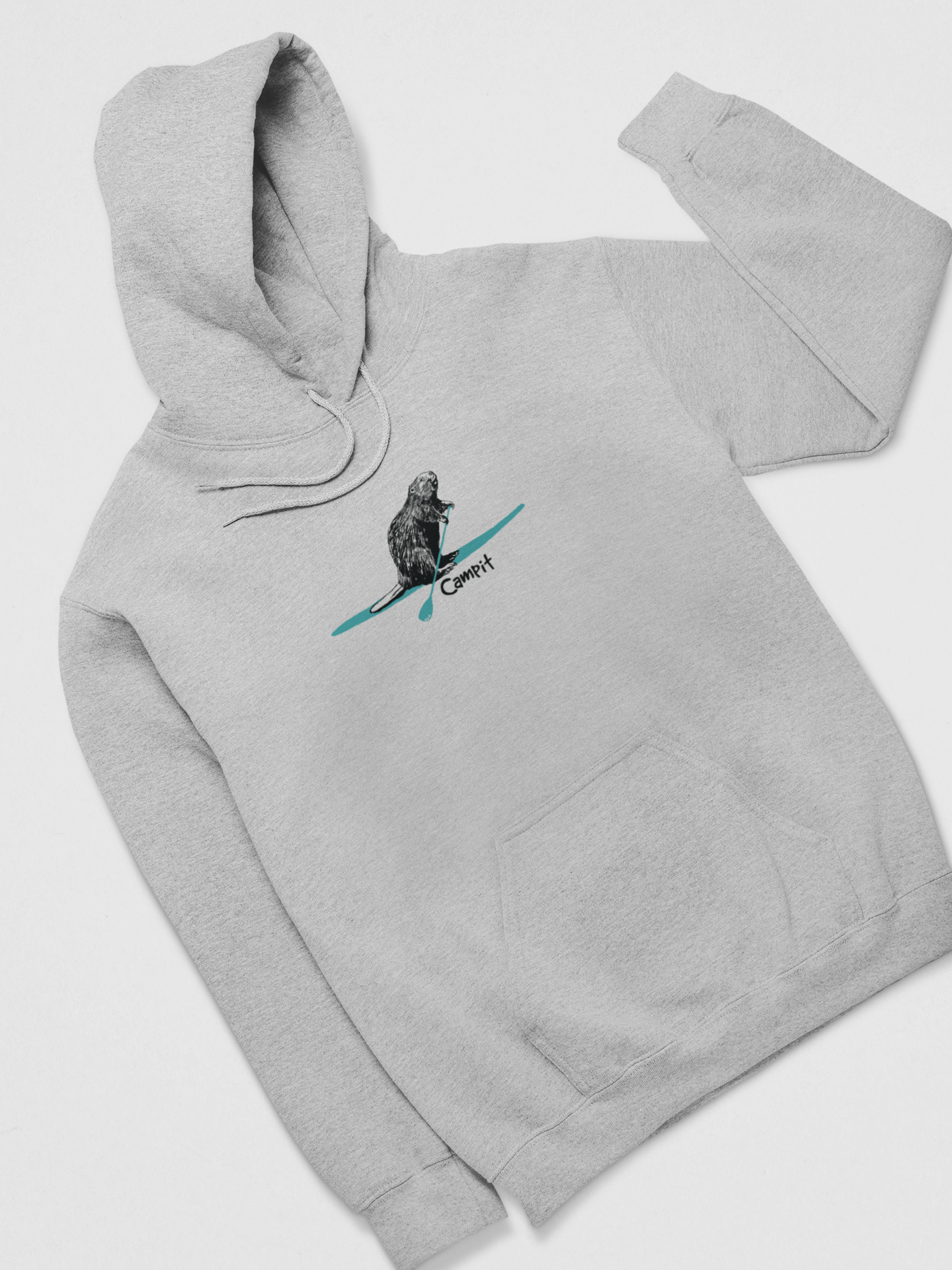 Paddling Beaver: CAMPIT Unisex Hoodie