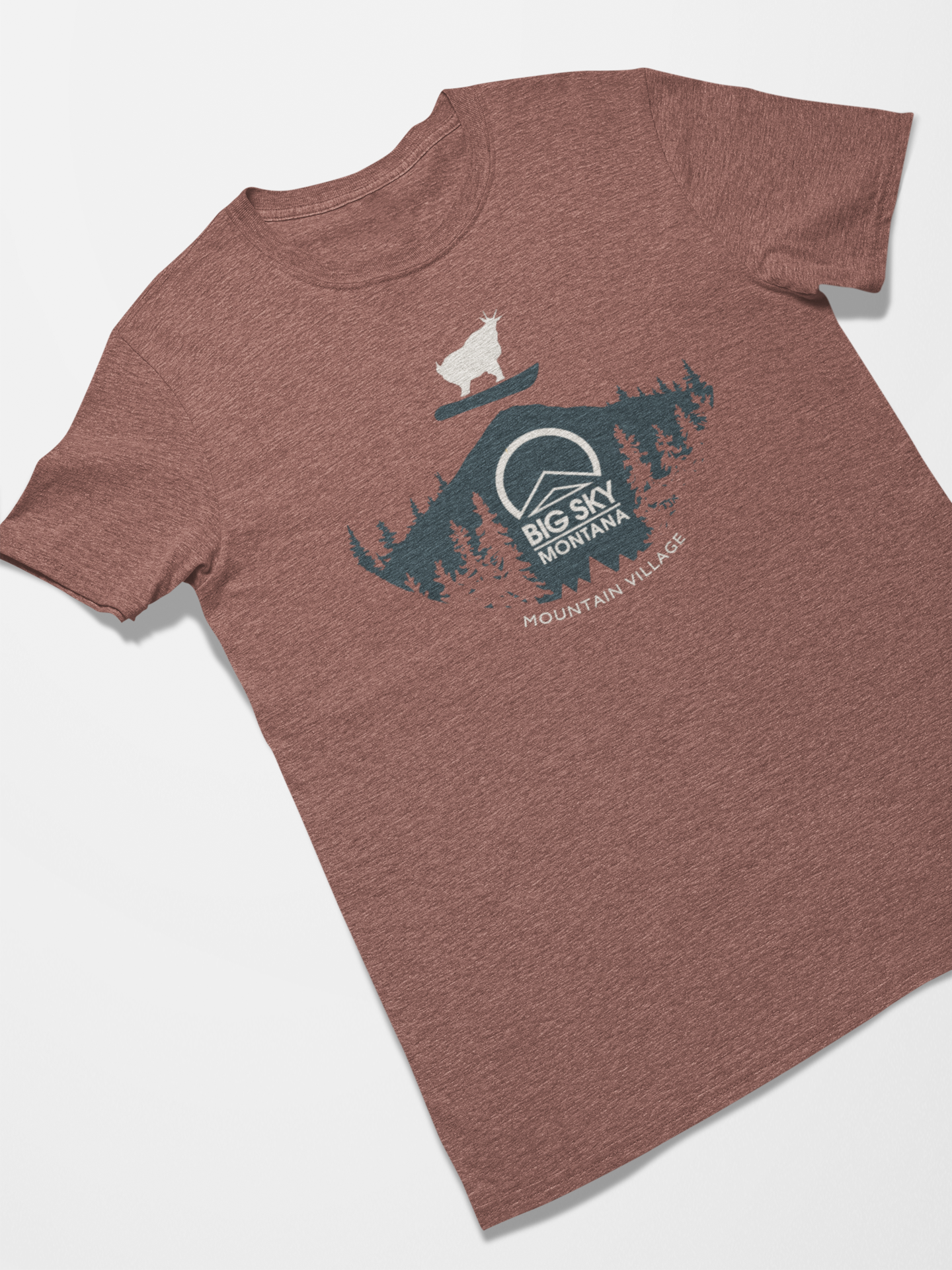 Big Sky Jumping Goat Unisex Tee