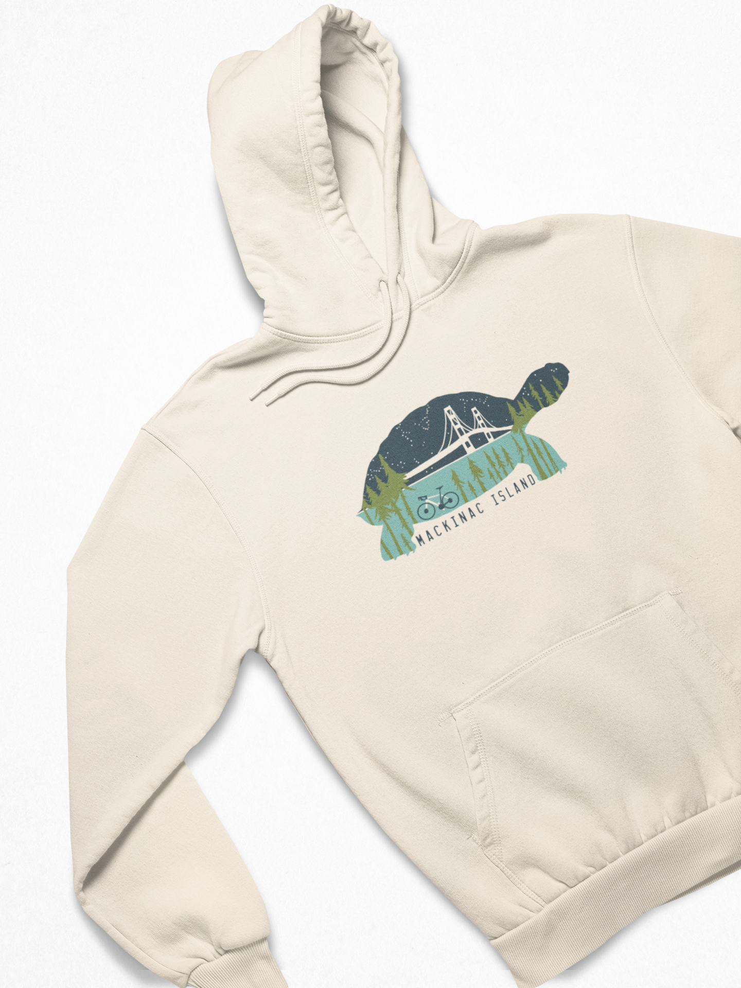 Mackinac Island Turtle Unisex Hoodie