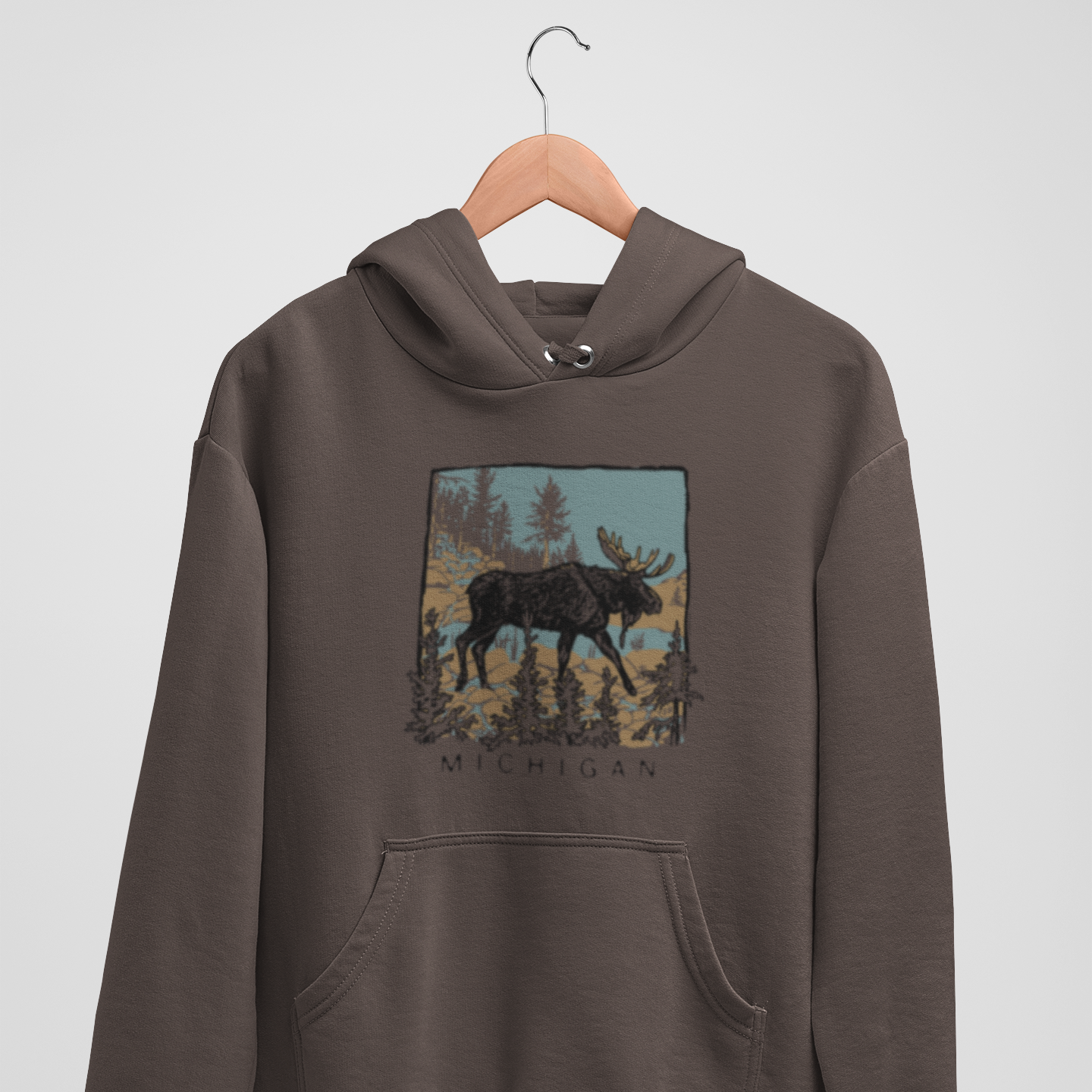 Moose Creek: Michigan Midweight Hoodie