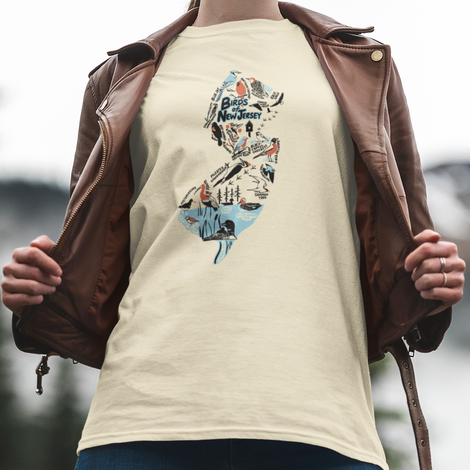 Birds of New Jersey Unisex Tee