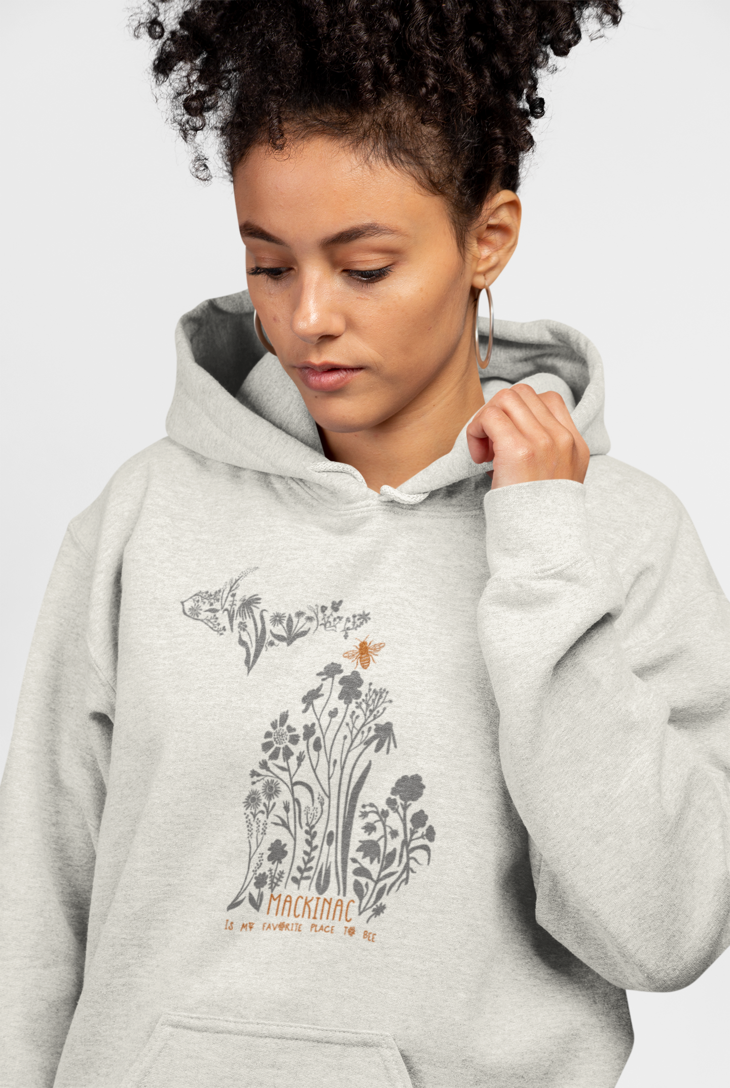 Mackinac is My Favorite Place to Bee Hoodie