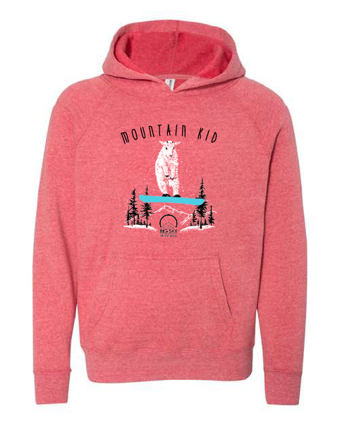 Big Sky Mountain Kid Youth Hoodie