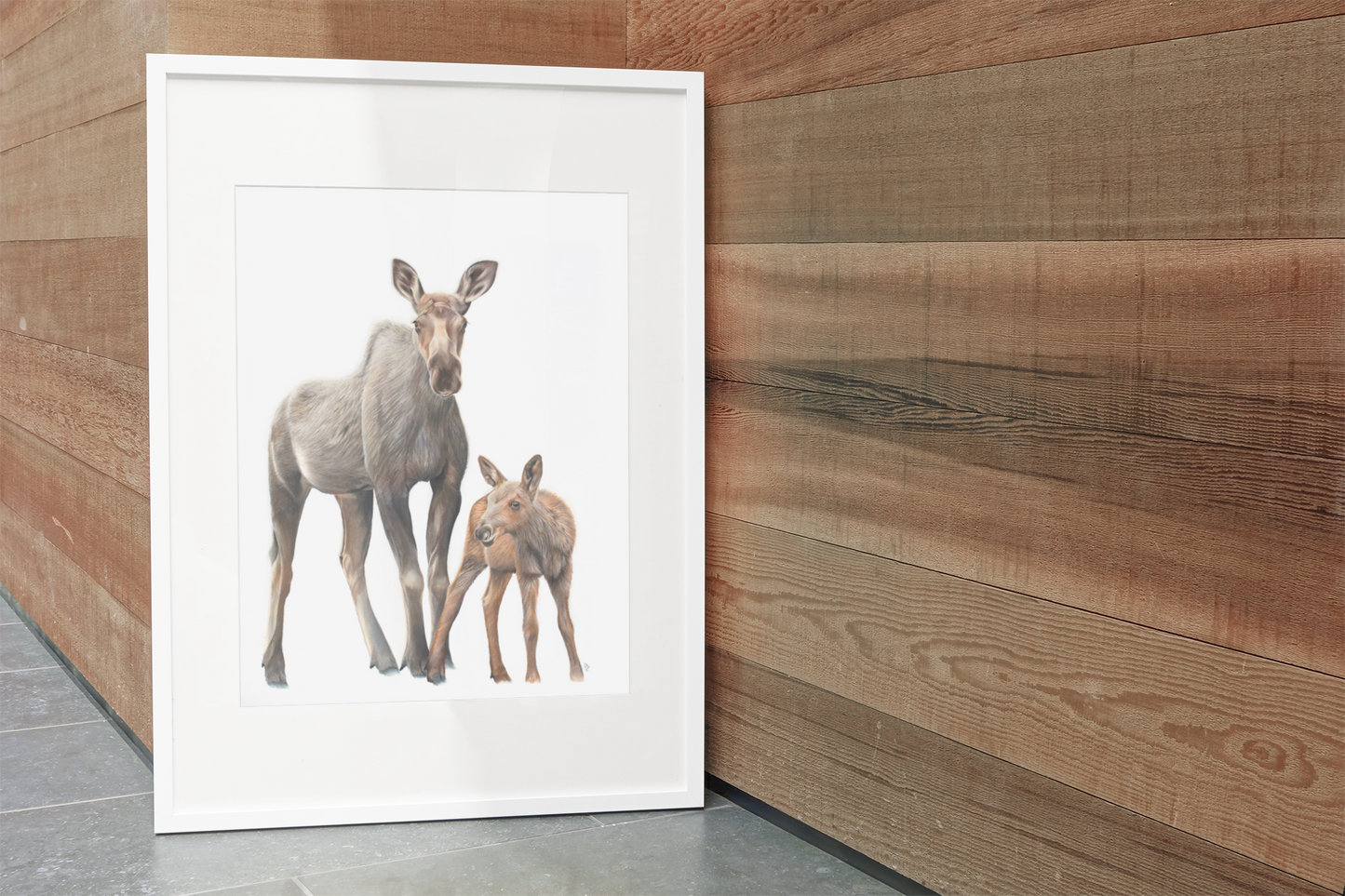 "The Guardian" Colored Pencil Print (cs 3)