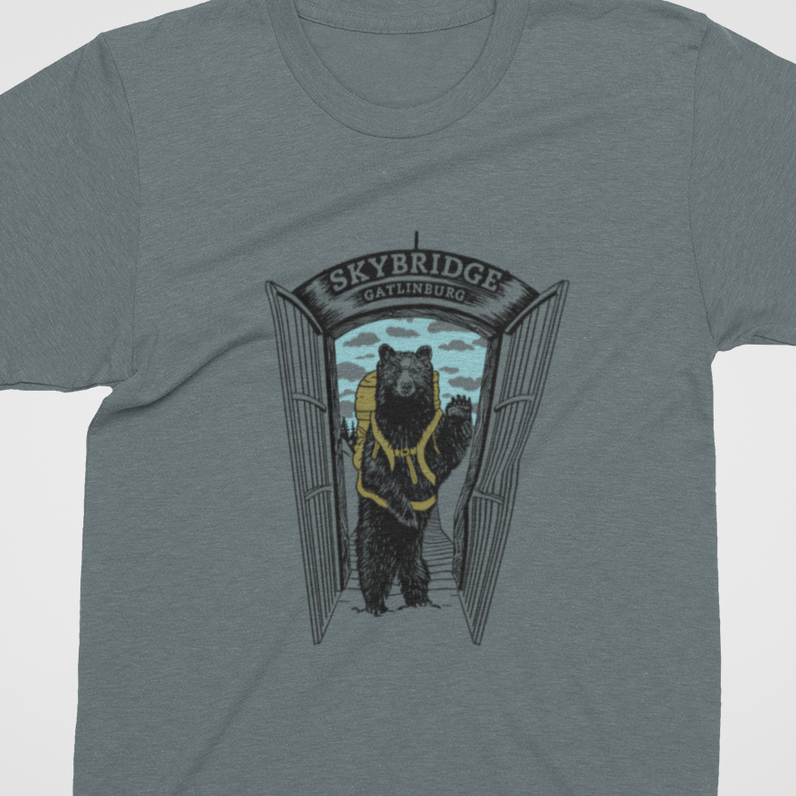 Bear Crossing: Gatlinburg Unisex Tee