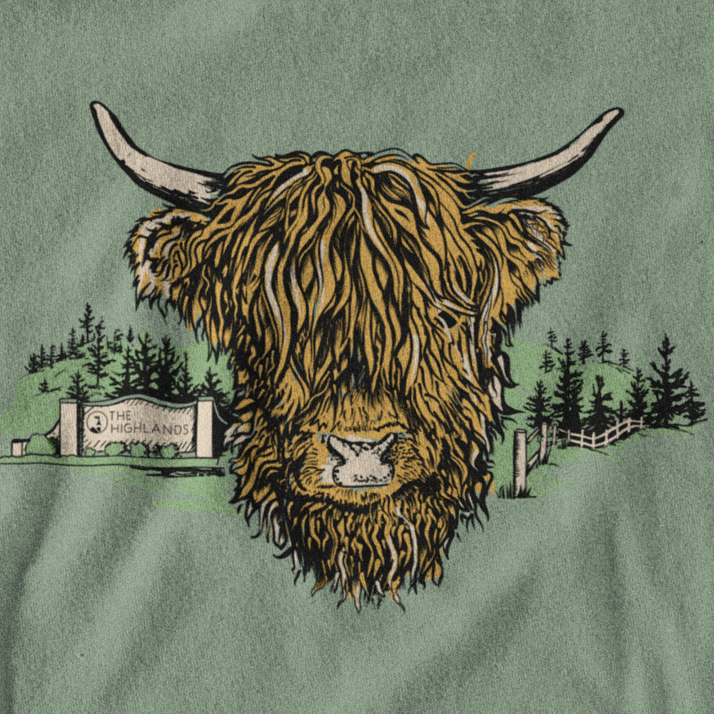 The Highlands Cow Unisex Tee