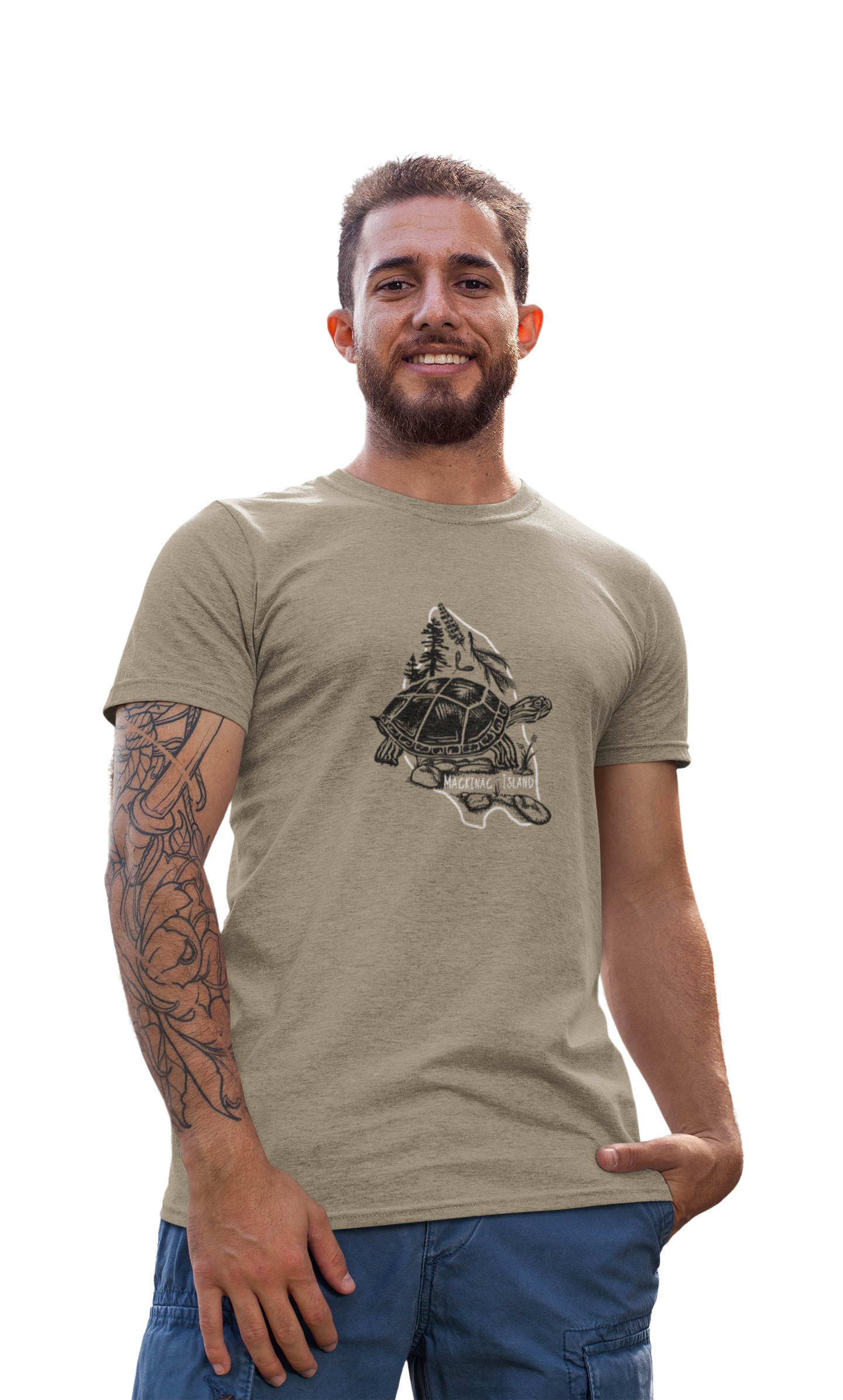 Mackinac Island Vintage Turtle Unisex Tee