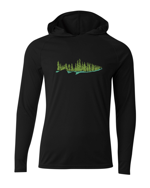 Gold Metal Waters Performance Cooling Hoodie (GCPS logo on sleeve)
