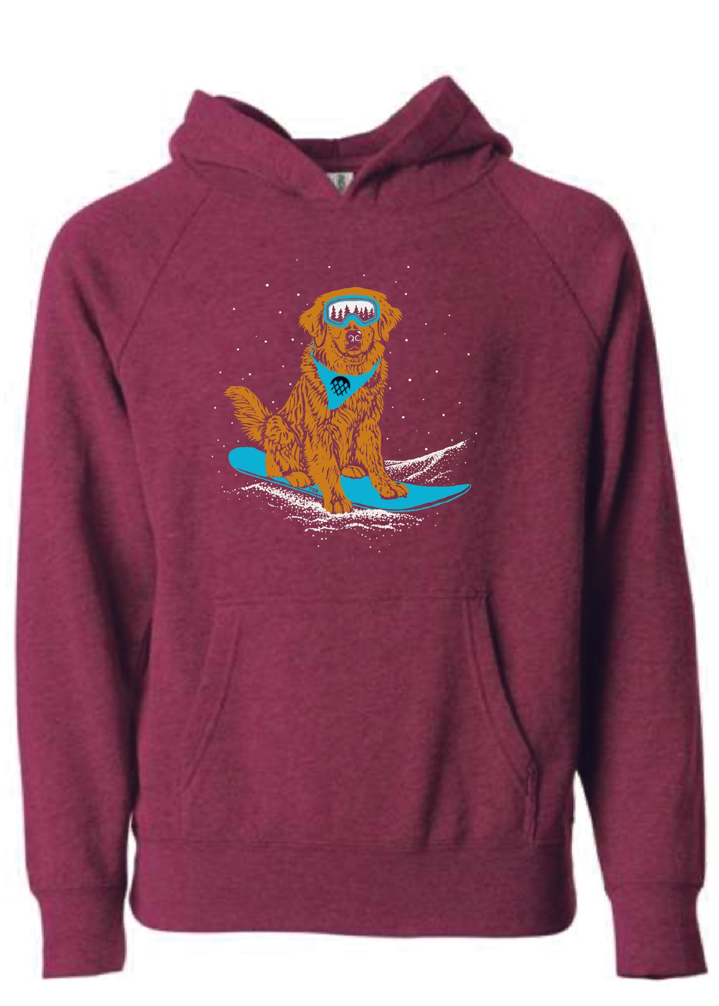 Crystal Mountain Blue Youth Hoodie
