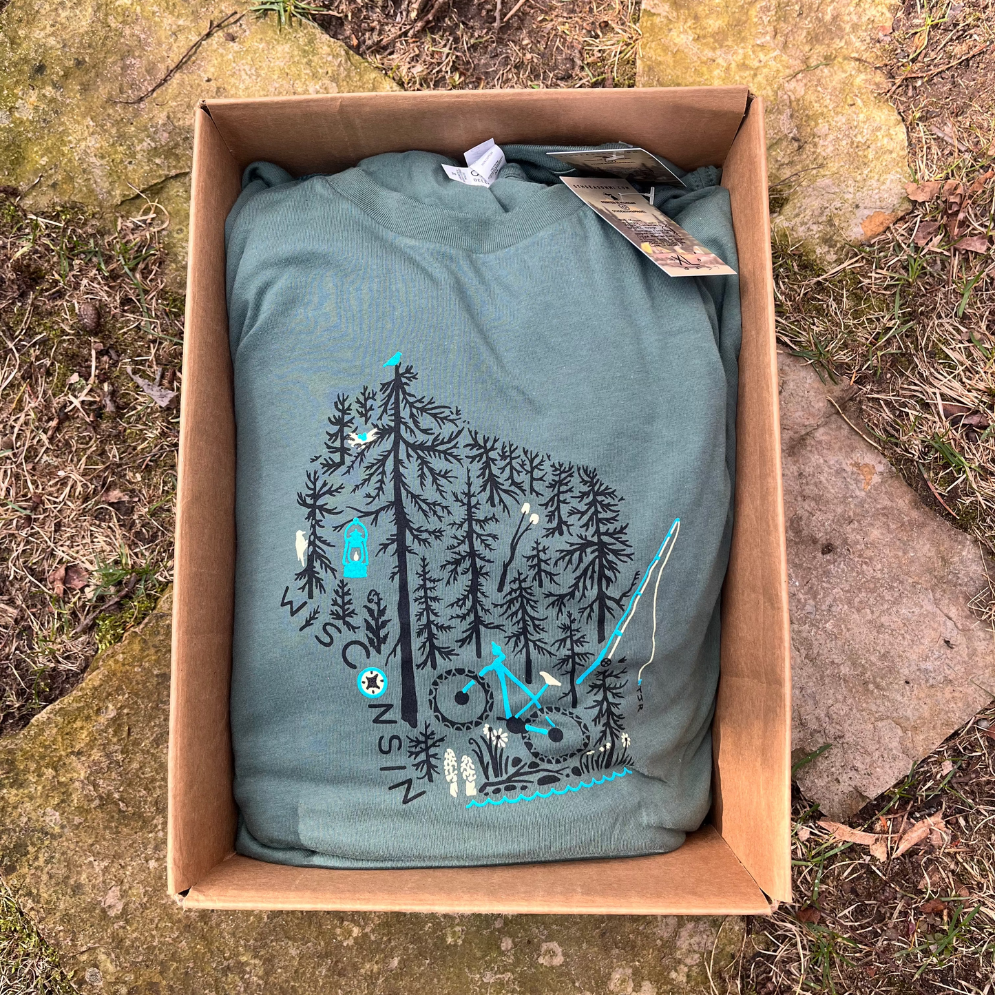 One with Nature: Wisconsin Starter Box (pine)