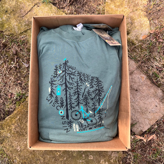 One with Nature: Wisconsin Starter Box (pine)