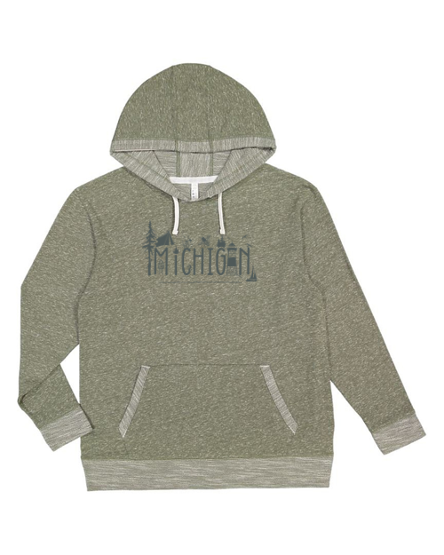 Michigan Woods + Water Lightweight Hoodie