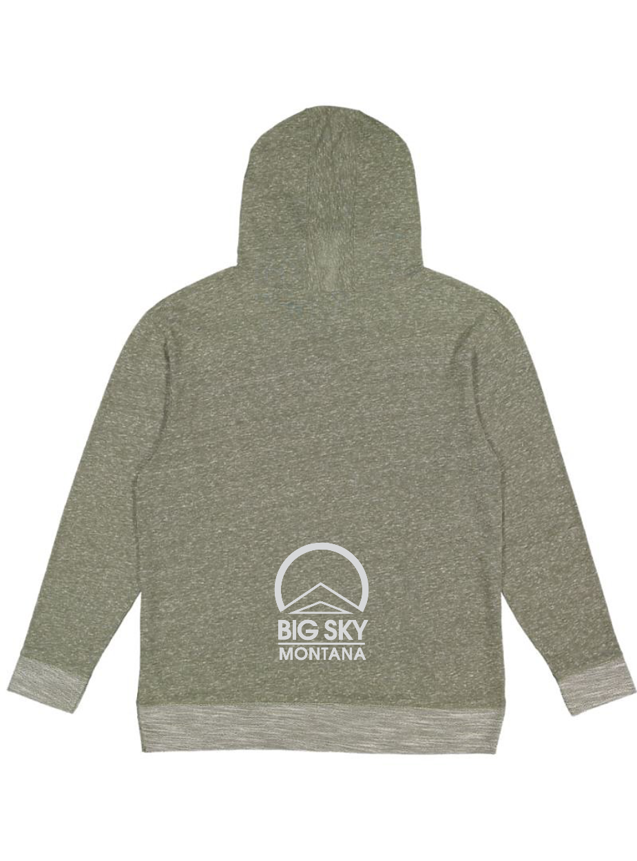 Big Sky Melange Unisex Hoodie