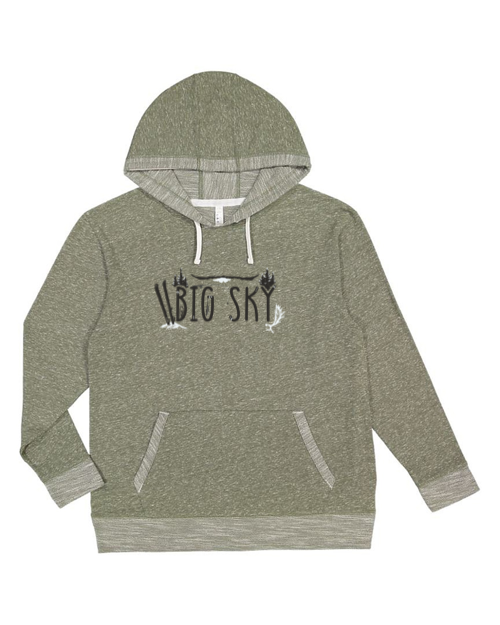 Big Sky Melange Unisex Hoodie