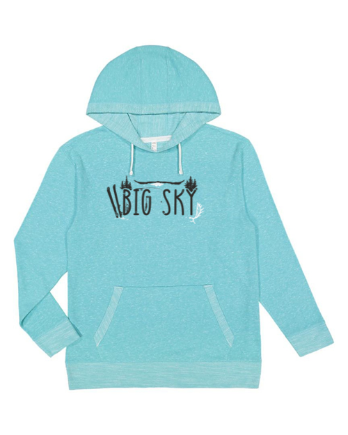 Big Sky Melange Unisex Hoodie