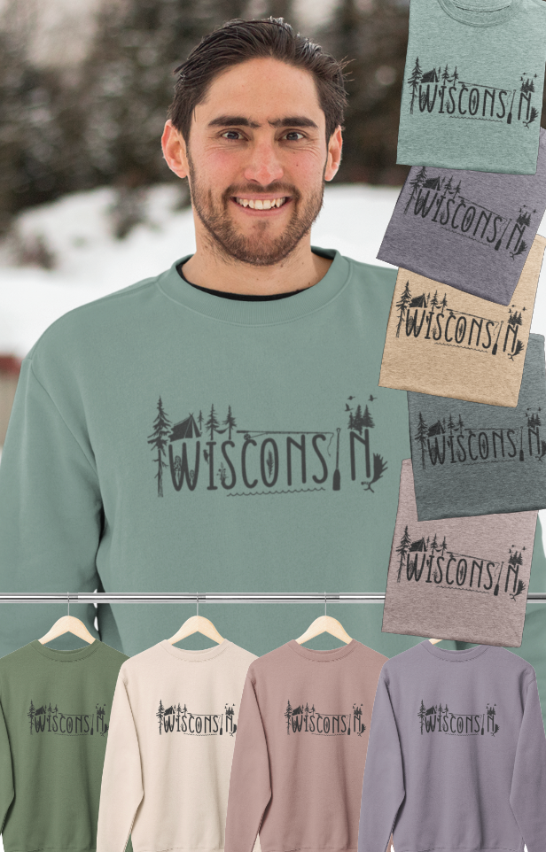 Essence of Wisconsin Fleece Crew