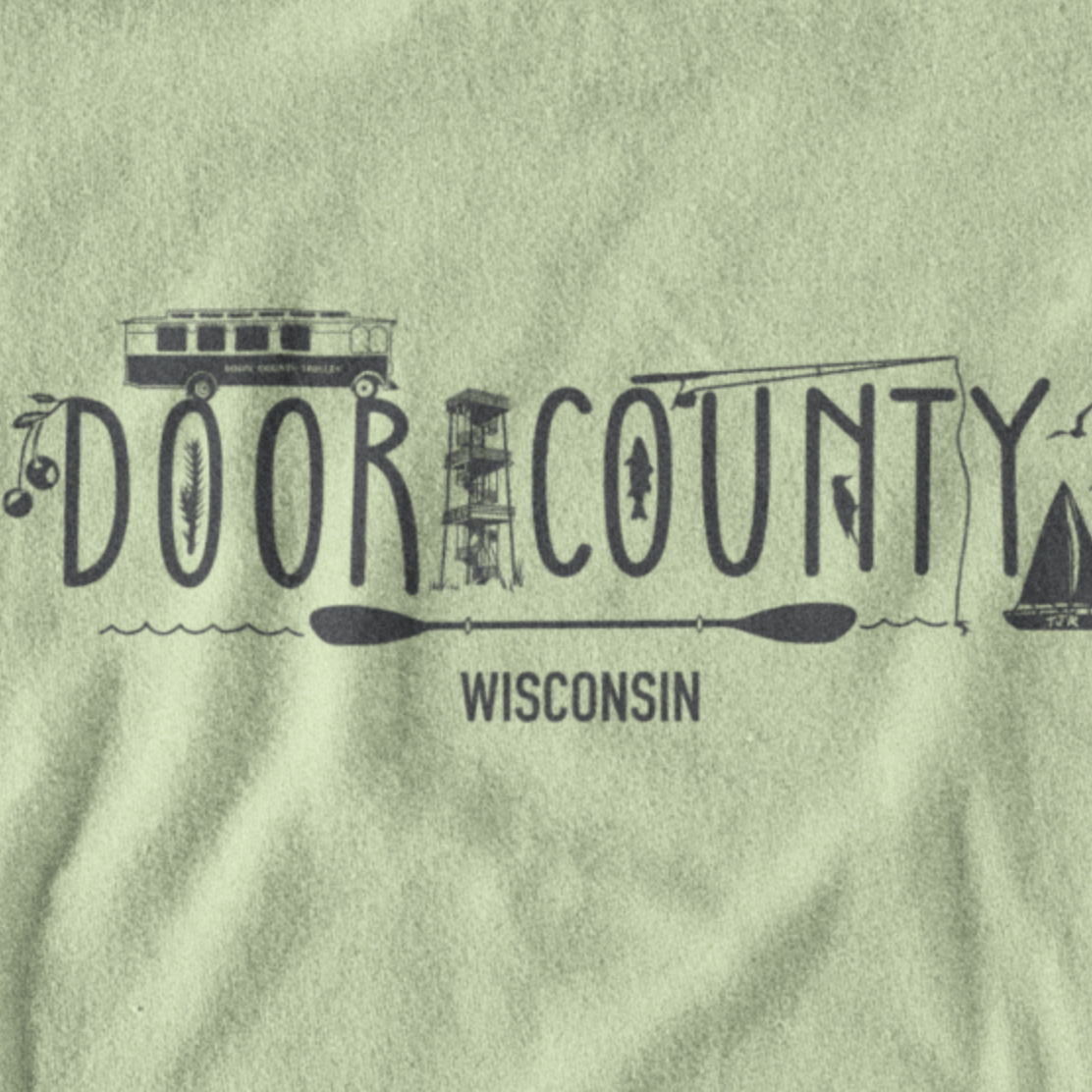 Essence of Door County Wisconsin Unisex Tee
