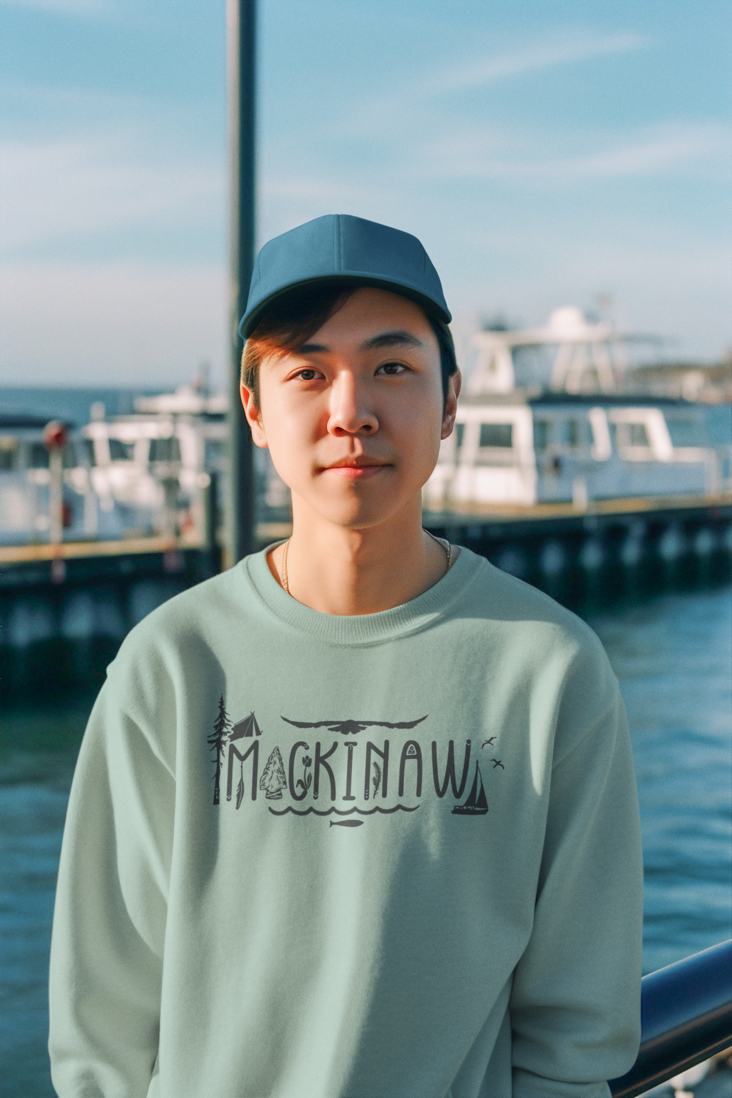 Icons of Mackinaw Unisex Crew