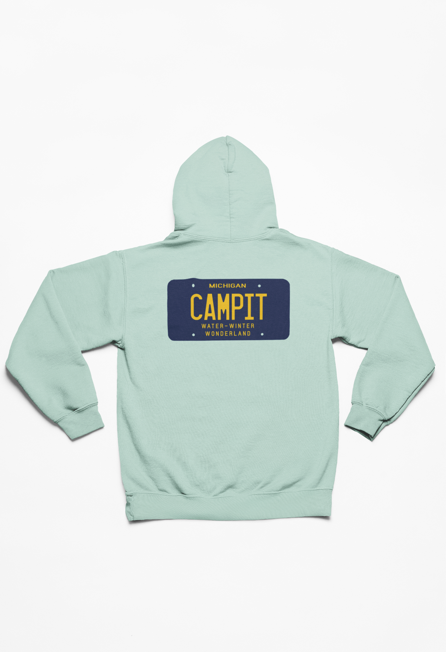 CAMPIT License Plate Unisex Heavyweight Hoodie