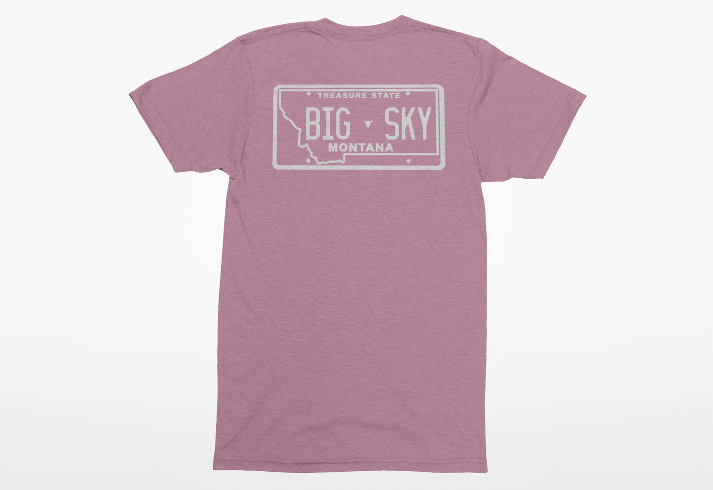 Big Sky License Plate Unisex Tee