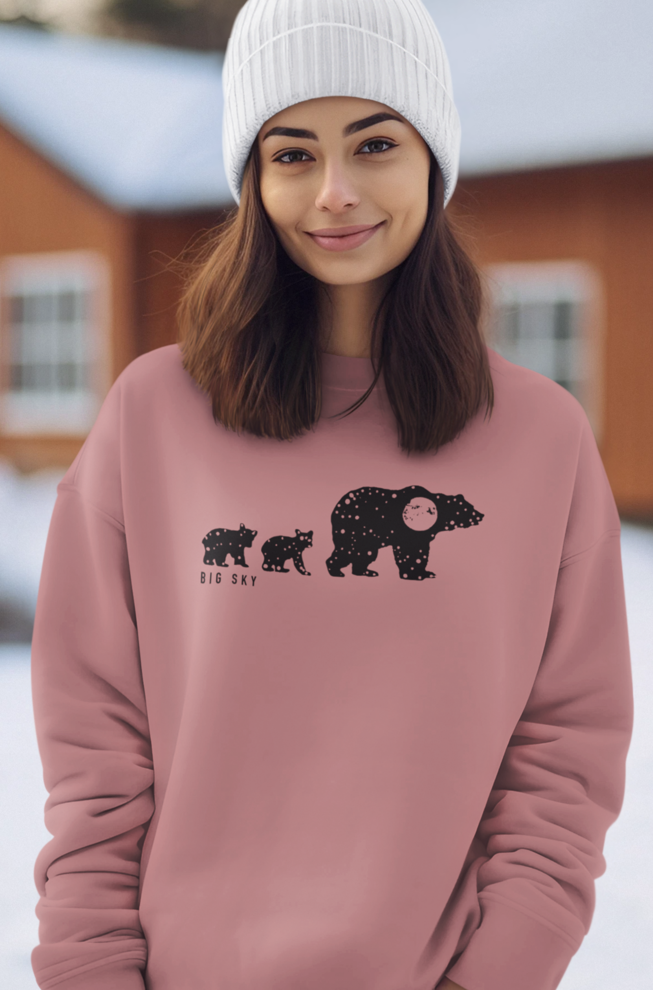 Big Sky Bears Unisex Sponge Crew