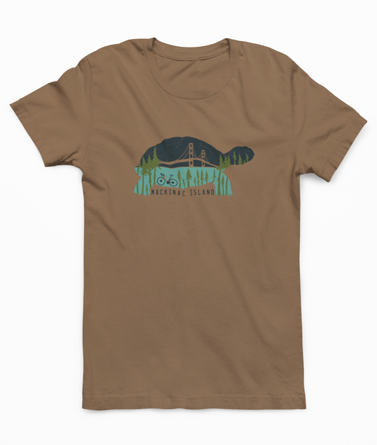 Mackinac Island Turtle Unisex Tee