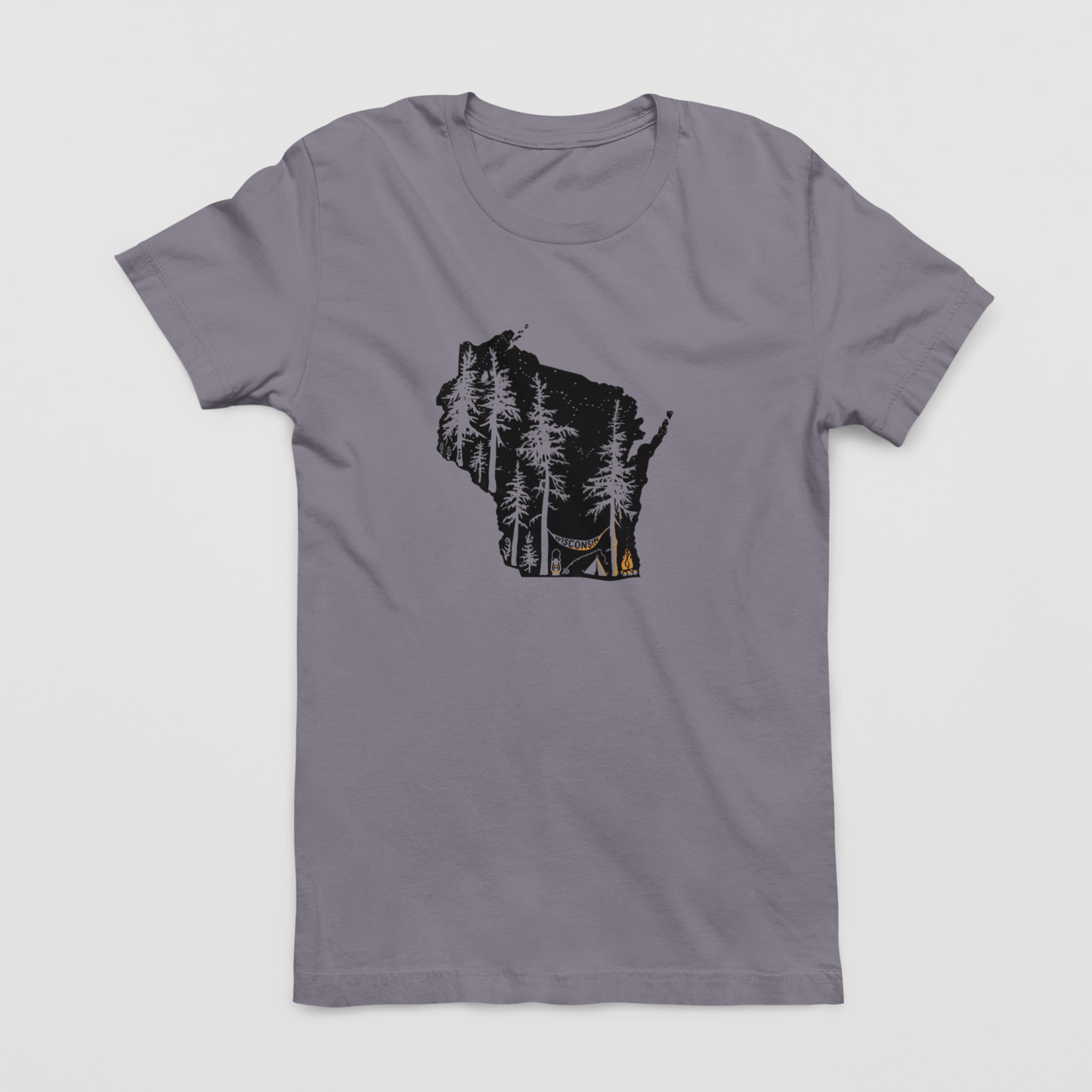 Wisconsin Camping Unisex Tee