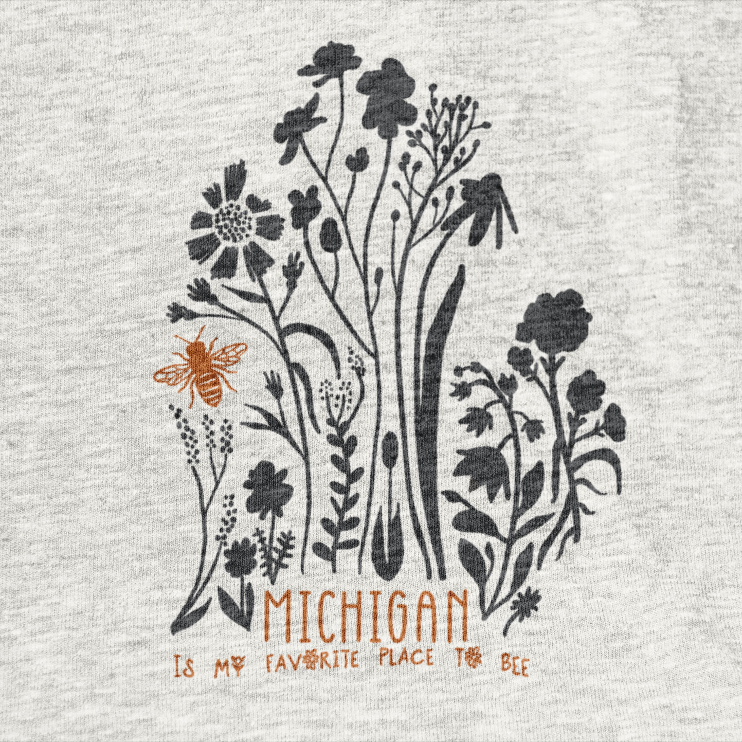 Michigan is My Favorite Place to Bee Unisex Tee
