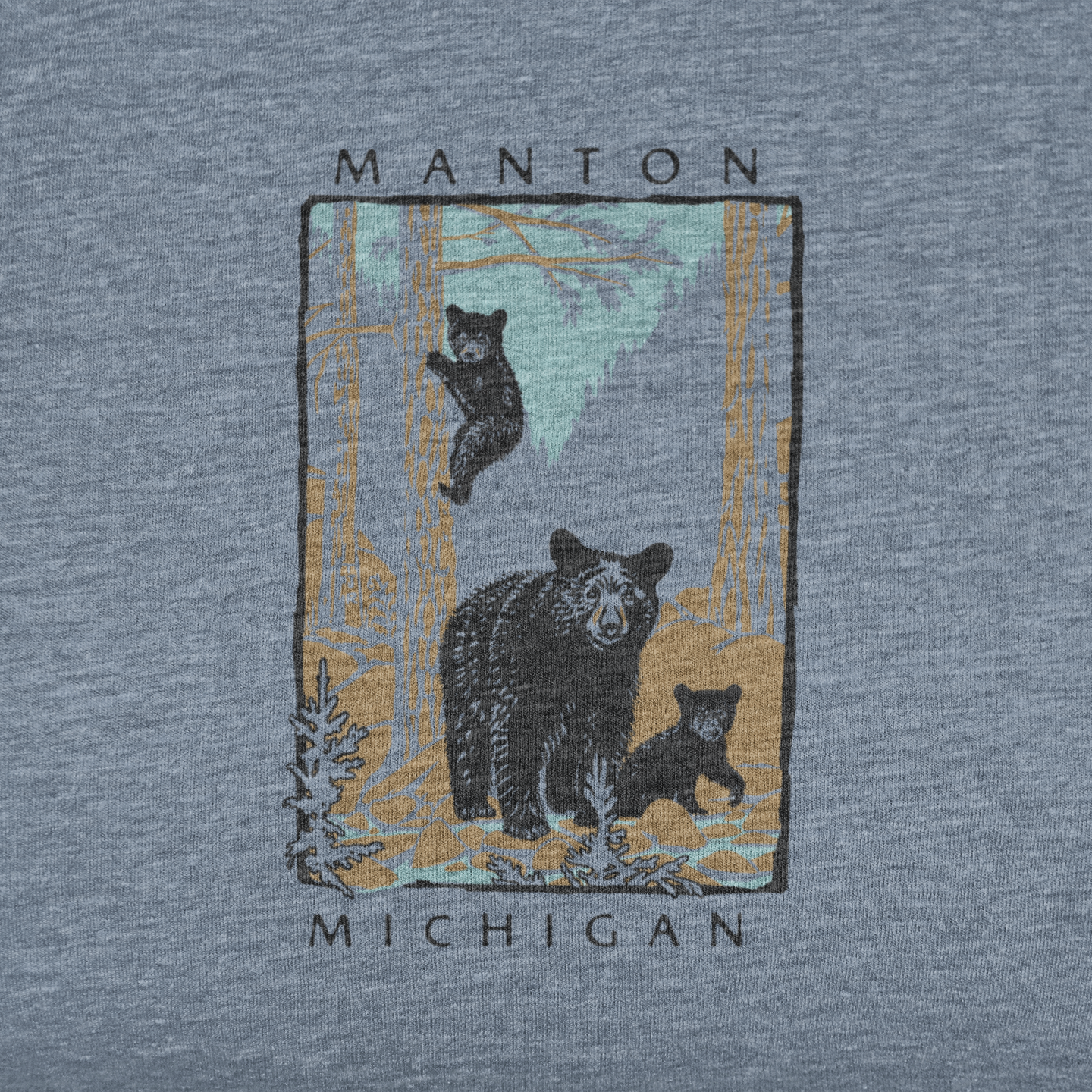 Bear Creek: Manton Michigan Unisex Tee