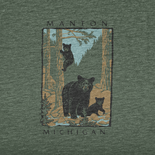 Bear Creek: Manton Michigan Unisex Tee